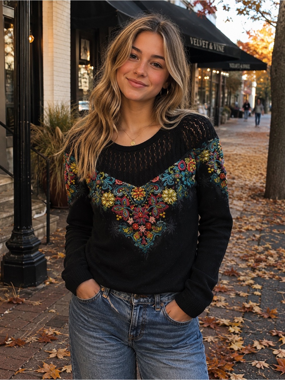 Artsy  Boho / Elevated Lightweight Casual Sweater